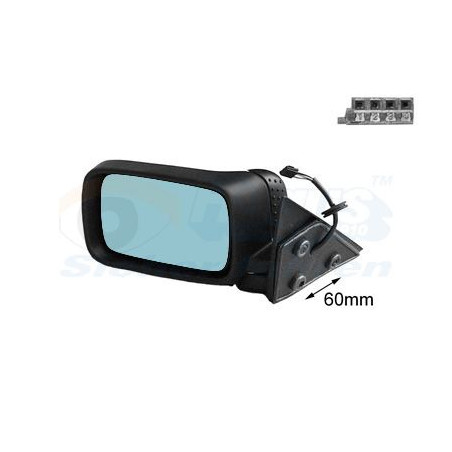 Rétroviseur éléctrique complet gauche