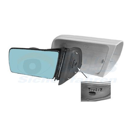 Rétroviseur éléctrique complet gauche