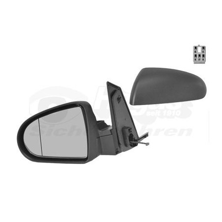 Rétroviseur éléctrique complet gauche