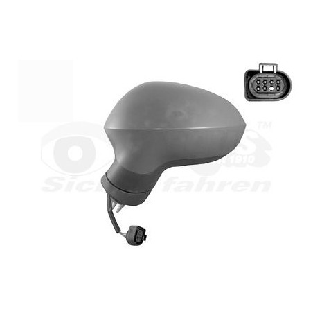 Rétroviseur éléctrique complet gauche