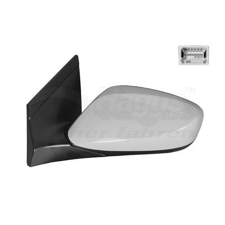 Rétroviseur éléctrique complet gauche