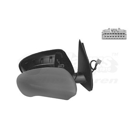 Rétroviseur éléctrique complet gauche 5 pin primer chauffant