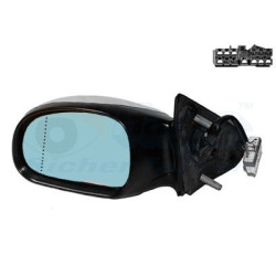 Rétroviseur éléctrique complet gauche