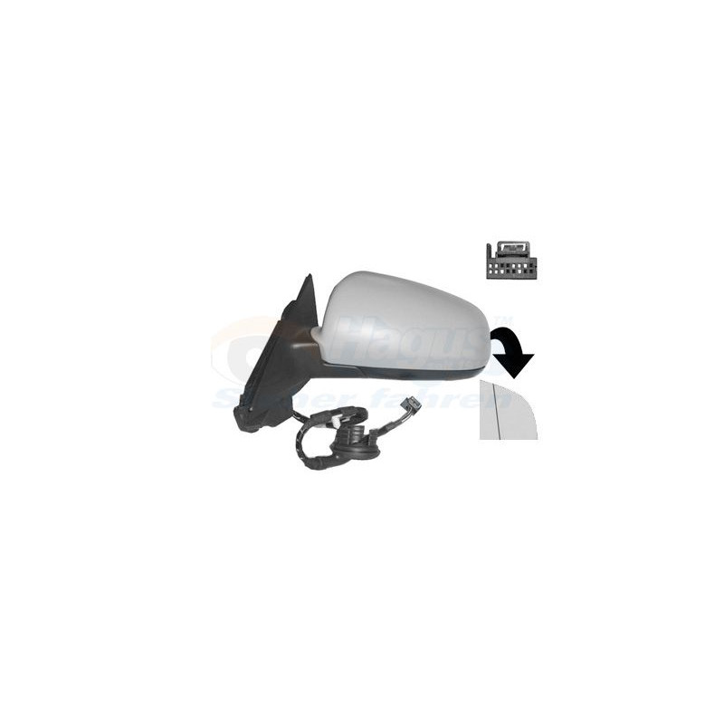 Rétroviseur éléctrique complet gauche