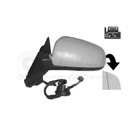 Rétroviseur éléctrique complet gauche