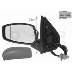 Rétroviseur éléctrique complet gauche