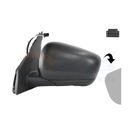 Rétroviseur éléctrique complet gauche