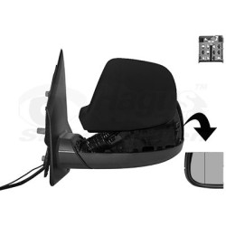 Rétroviseur éléctrique complet gauche