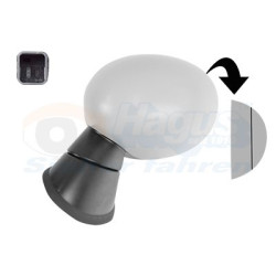 Rétroviseur éléctrique complet gauche