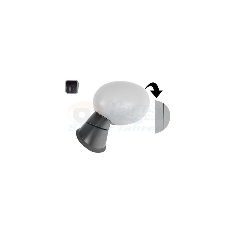 Rétroviseur éléctrique complet gauche