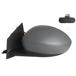 Rétroviseur éléctrique complet gauche 5pin chauffant primer