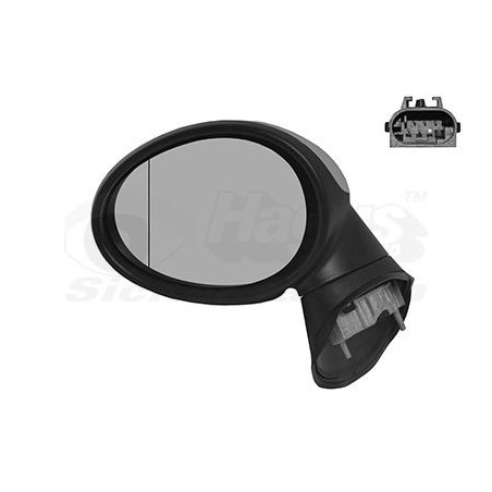 Rétroviseur éléctrique complet gauche