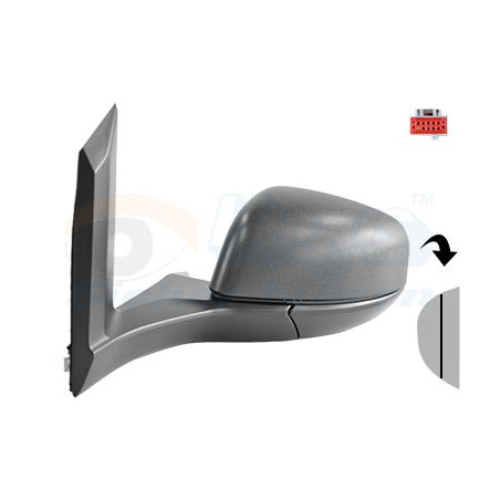 Rétroviseur éléctrique complet gauche