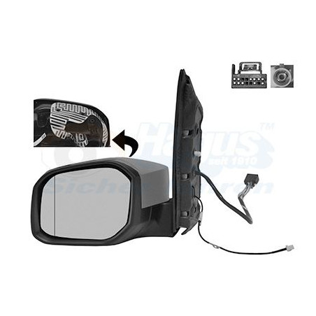 Rétroviseur éléctrique complet gauche