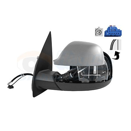 Rétroviseur éléctrique complet gauche
