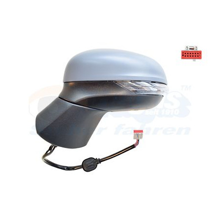 Rétroviseur éléctrique complet gauche