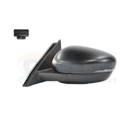 Rétroviseur éléctrique complet gauche