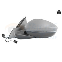 Rétroviseur éléctrique complet gauche