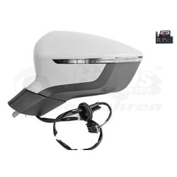Rétroviseur éléctrique complet gauche