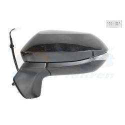 Rétroviseur éléctrique complet gauche