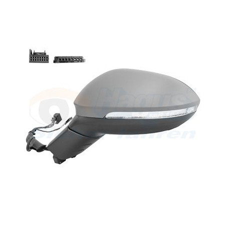 Rétroviseur éléctrique complet gauche