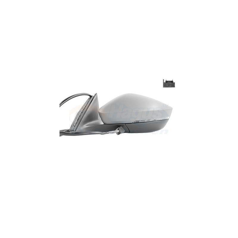 Rétroviseur éléctrique complet gauche