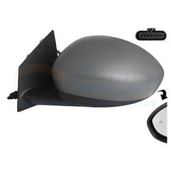 Rétroviseur éléctrique complet gauche 6pin chauffant primer side assist