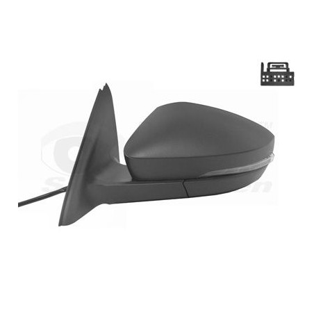 Rétroviseur éléctrique complet gauche