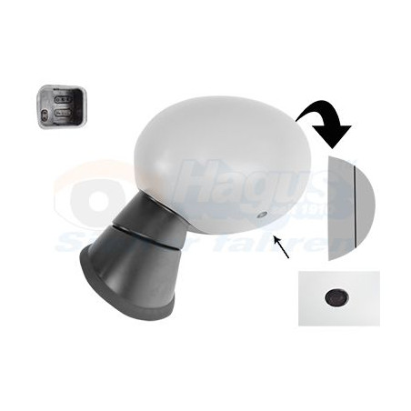 Rétroviseur éléctrique complet gauche