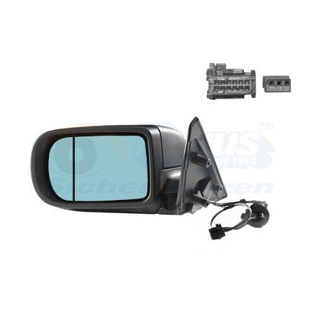 Rétroviseur éléctrique complet gauche