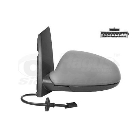 Rétroviseur éléctrique complet gauche