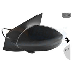 Rétroviseur éléctrique complet gauche