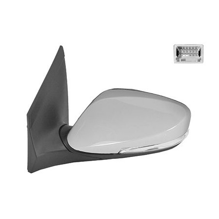 Rétroviseur éléctrique complet gauche