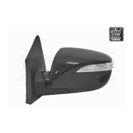 Rétroviseur éléctrique complet gauche