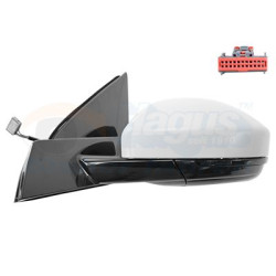 Rétroviseur éléctrique complet gauche