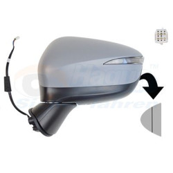 Rétroviseur éléctrique complet gauche