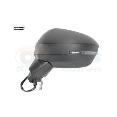 Rétroviseur éléctrique complet gauche 8pin primer chauffant rabattable électriquement