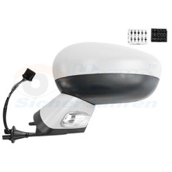 Rétroviseur éléctrique complet gauche