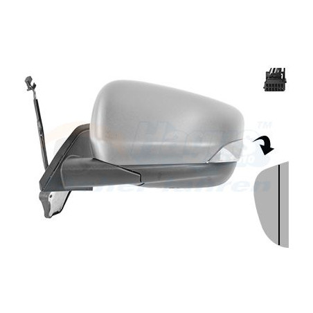 Rétroviseur éléctrique complet gauche