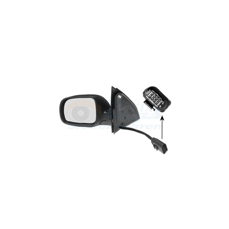 Rétroviseur éléctrique complet gauche