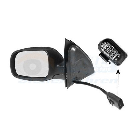 Rétroviseur éléctrique complet gauche