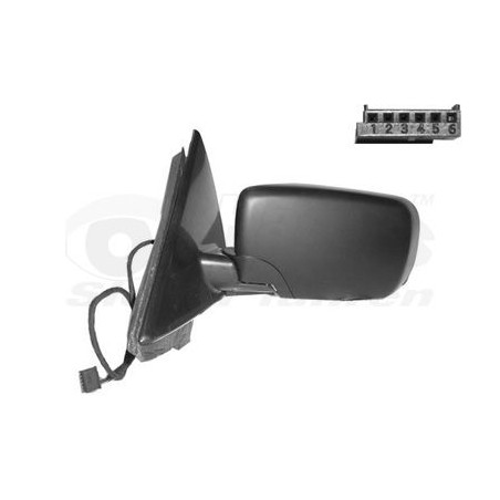 Rétroviseur éléctrique complet gauche