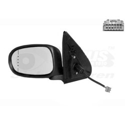 Rétroviseur éléctrique complet gauche