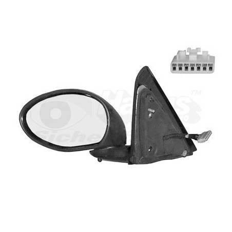 Rétroviseur éléctrique complet gauche