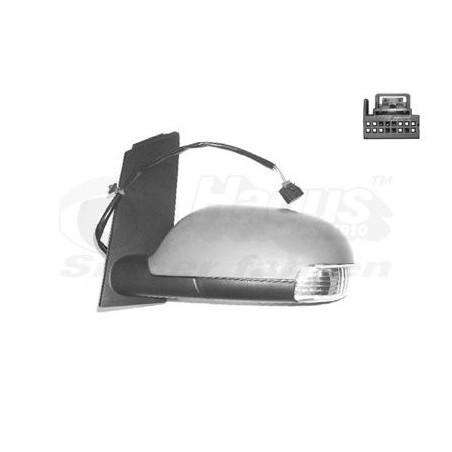 Rétroviseur éléctrique complet gauche