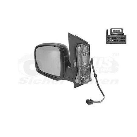 Rétroviseur éléctrique complet gauche