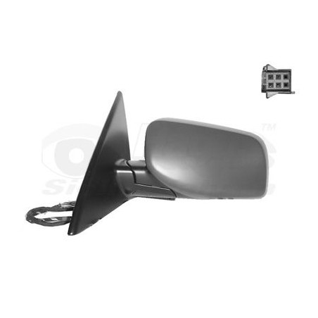 Rétroviseur éléctrique complet gauche