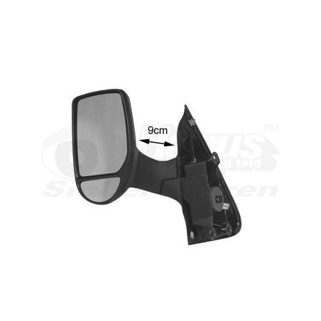 Rétroviseur éléctrique complet gauche