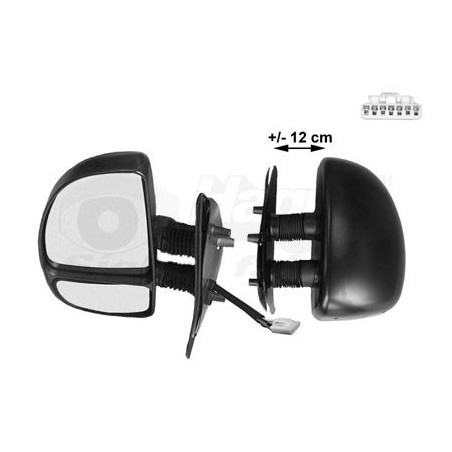 Rétroviseur éléctrique complet gauche