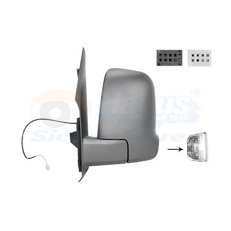 Rétroviseur éléctrique complet gauche